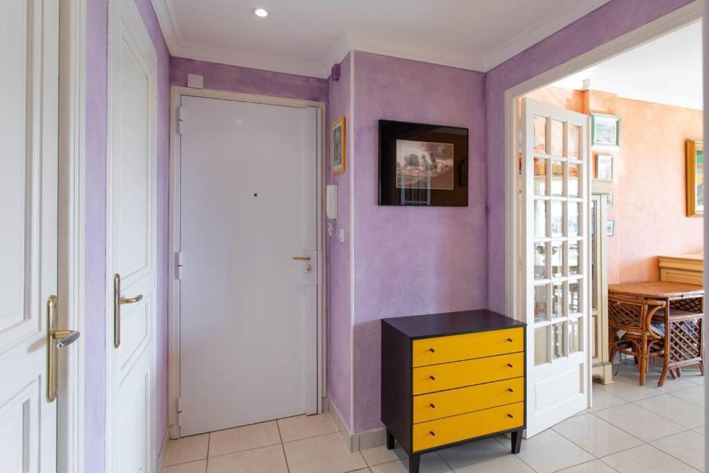 A6- 2 Bdr Incredible Sea View - Ac, Garage & Terrace Apartment Antibes Ngoại thất bức ảnh