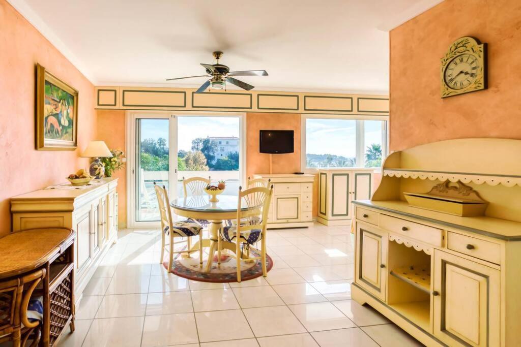 A6- 2 Bdr Incredible Sea View - Ac, Garage & Terrace Apartment Antibes Ngoại thất bức ảnh