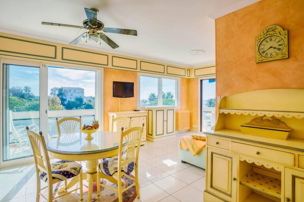 A6- 2 Bdr Incredible Sea View - Ac, Garage & Terrace Apartment Antibes Ngoại thất bức ảnh
