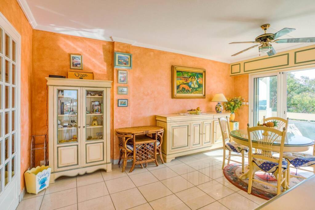 A6- 2 Bdr Incredible Sea View - Ac, Garage & Terrace Apartment Antibes Ngoại thất bức ảnh